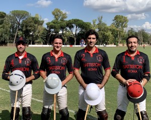Il polo team Battistoni-Castelluccia
